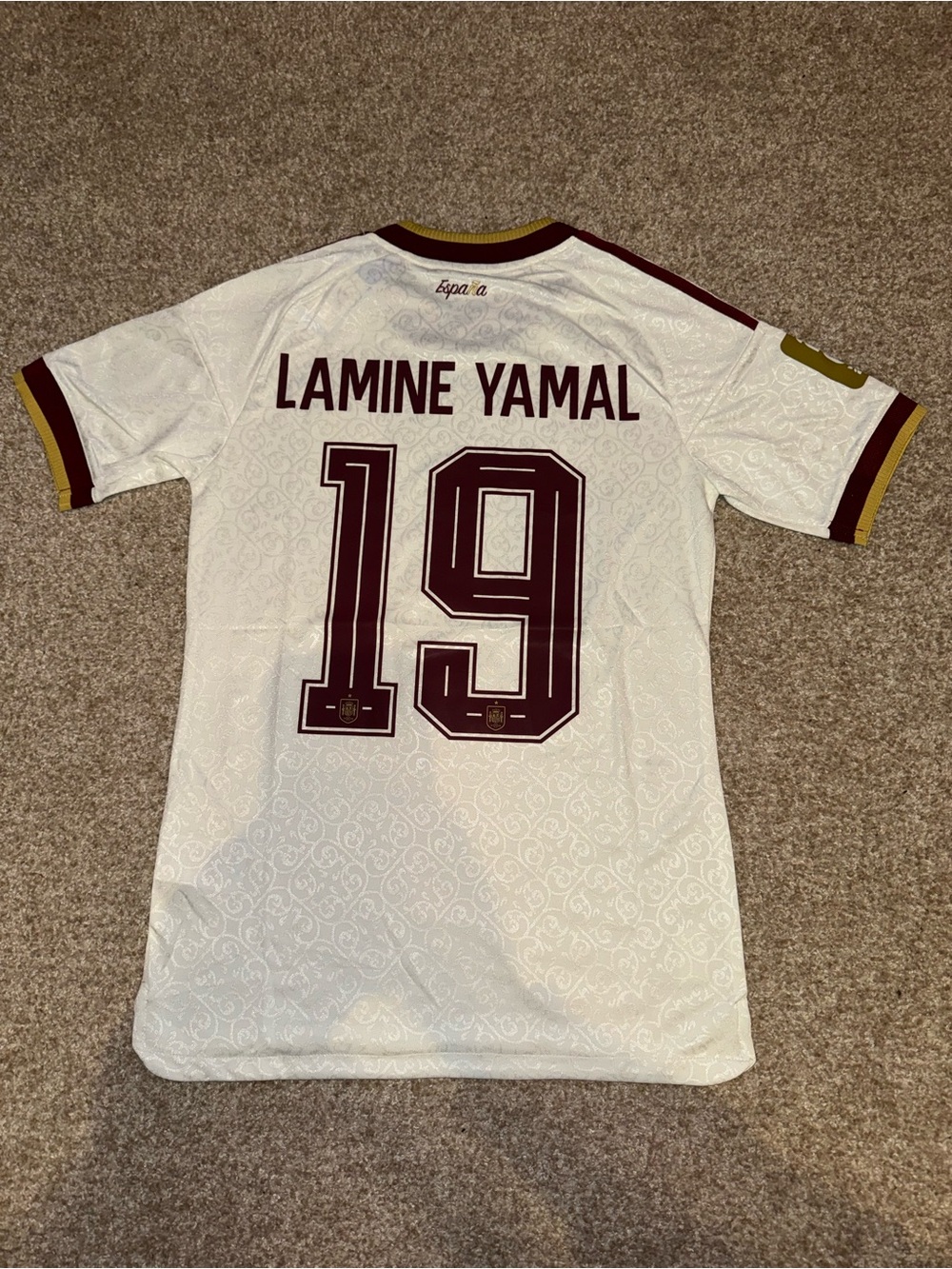 Adidas Spain 2026 Lamine Yamal #19 Men’s Away Player Version Soccer Jersey 🆕